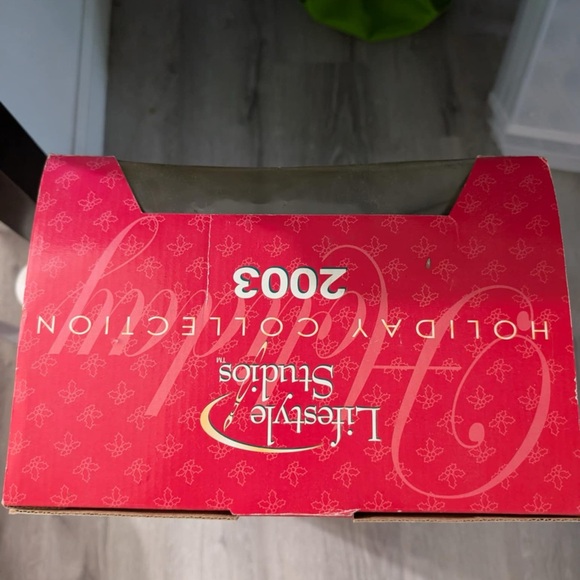 Vintage 2003 Lifestyle Studio Santa Tree Topper - Picture 2 of 4